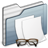 Documents Folder Graphite Icon 48x48 png